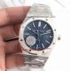 Copy Audemars Piguet Royal Oak Watch Statinless Steel Blue Face(3)_th.jpg